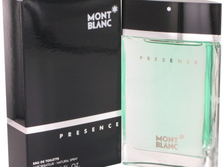 Presence by Mont Blanc Eau De Toilette Spray 2.5 oz for Men Sale