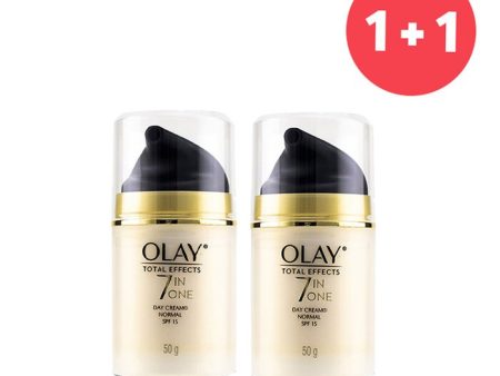 【buy 1 Get 1】total Effects 7 In 1 Normal Day Cream Spf 15 (add One To Cart And Get Two) - 50g 1.7oz Fashion