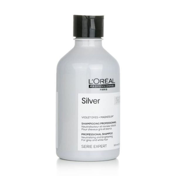 Professionnel Serie Expert - Silver Violet Dyes + Magnesium Neutralising And Brightening Shampoo (for Grey And White Hair) - 300ml 10.1oz Online Sale