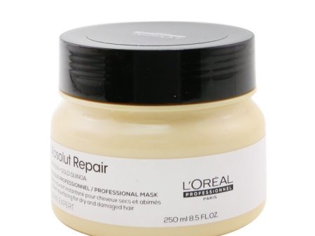 Professionnel Serie Expert - Absolut Repair Gold Quinoa + Protein Instant Resurfacing Mask (for Dry And Damaged Hair) - 250ml 8.5oz Online now