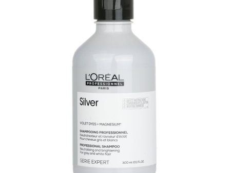 Professionnel Serie Expert - Silver Violet Dyes + Magnesium Neutralising And Brightening Shampoo (for Grey And White Hair) - 300ml 10.1oz Online Sale