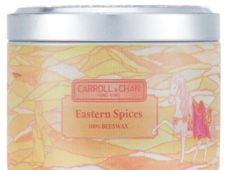 100% Beeswax Tin Candle - Eastern Spices - (8x6) cm Sale