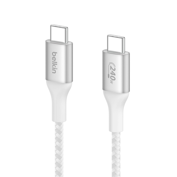 Belkin Usb-C To C Pd3.1 Cable 2M Up To 240W White For Cheap