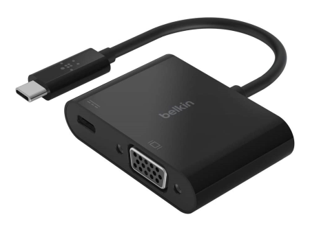 Belkin Adapter Usb-C To Vga 60W Pd Black Sale