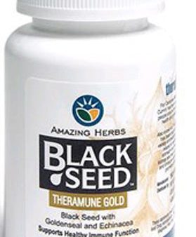 AMAZING HERBS - Black Seed Gold with Echinacea and Goldenseal - 60 Capsules For Discount