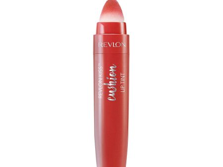 REVLON - Kiss Cushion Lip Tint, High End Coral - 0.185 oz. (5 g) on Sale