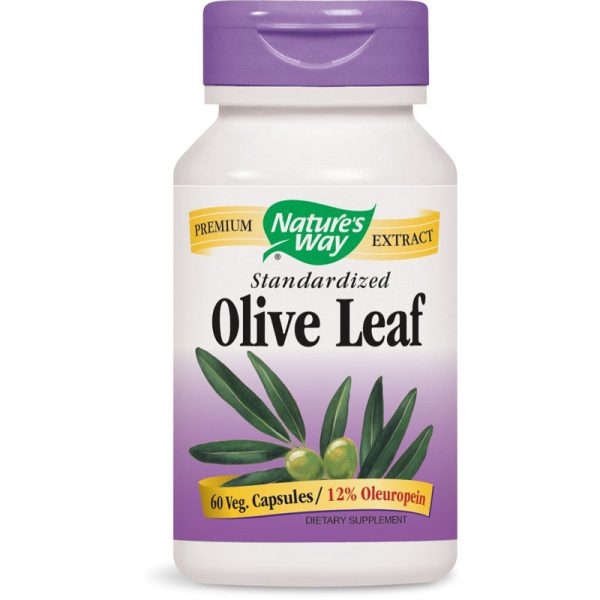 NATURES WAY - Olive Leaf Standardized - 60 Vegetarian Capsules Online