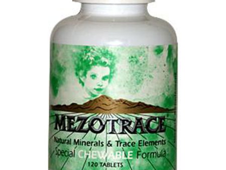 MEZOTRACE - Special Chewable Formula - 120 Tablets Hot on Sale