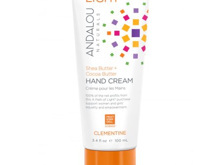 ANDALOU - A Path of Light Clementine Hand Cream - 3.4 fl. oz. (100 ml) Hot on Sale