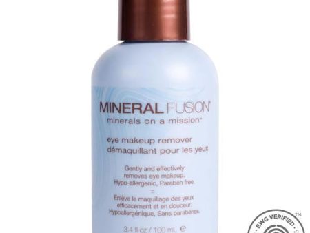 MINERAL FUSION - Eye Makeup Remover - 3.4 fl. oz. (100 ml) For Cheap