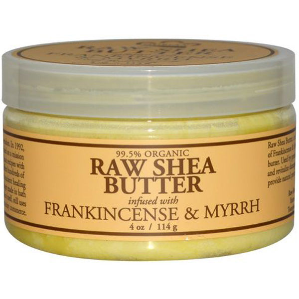 NUBIAN HERITAGE - Raw Shea Butter Infused with Frankincense & Myrrh - 4 oz. (114 g) For Discount