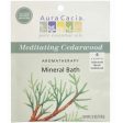 AURA CACIA - Aromatherapy Mineral Bath, Meditating Cedarwood - 2.5 oz. (70.9 g) Online