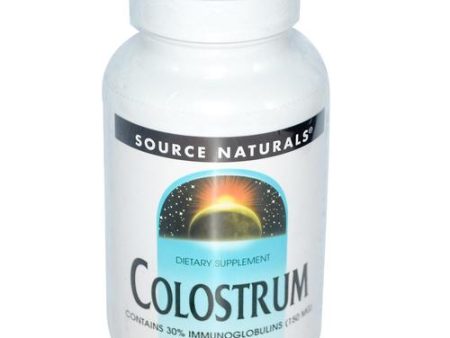 SOURCE NATURALS - Colostrum (500 mg) - 120 Capsules Hot on Sale