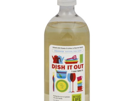 BETTER LIFE - Dish It Out Natural Dish Soap Unscented - 22 fl. oz. (651 ml) Cheap