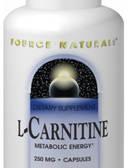 SOURCE NATURALS - L-Carnitine Fumerate 250 mg - 60 Capsules Sale