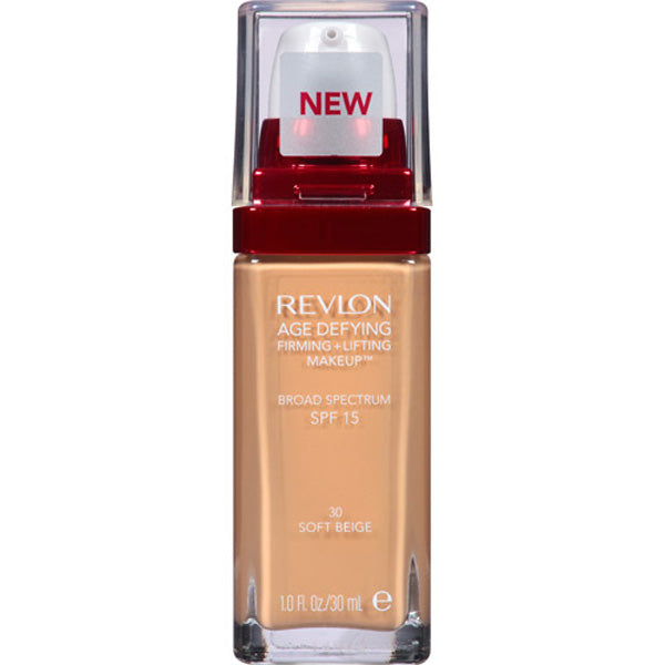 REVLON - Age Defying Firming Plus Lifting Makeup #30 Soft Beige - 1 fl. oz. (30 ml) For Sale