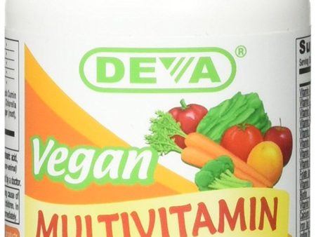 DEVA - Vegan Multivitamin & Mineral Iron-Free One Daily - 90 Coated Tablets For Sale