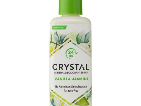 CRYSTAL - Mineral Deodorant Spray, Vanilla Jasmine - 4 fl. oz. (118 ml) For Cheap