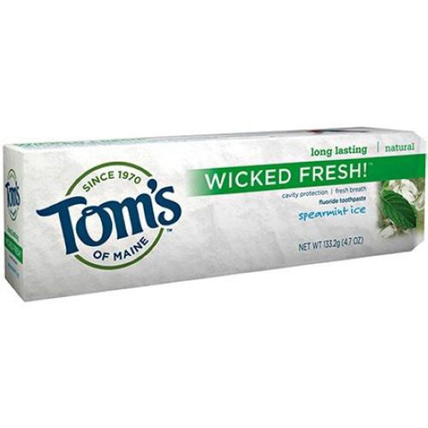 TOM S OF MAINE - Wicked Fresh FluorideToothpaste Spearmint Ice - 4.7 oz. (133 g) Hot on Sale