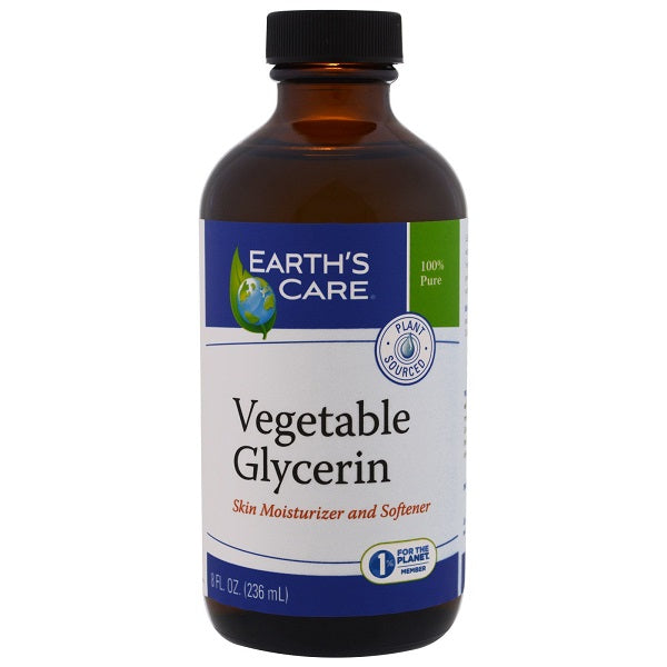 EARTH S CARE - 100% Pure Vegetable Glycerin - 8 fl. oz. (240 ml) Online Sale