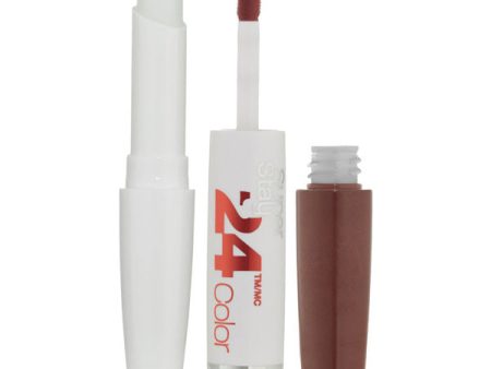 MAYBELLINE - SuperStay 24 2-Step Lipcolor 145 Constant Cocoa - 0.14 oz. For Cheap