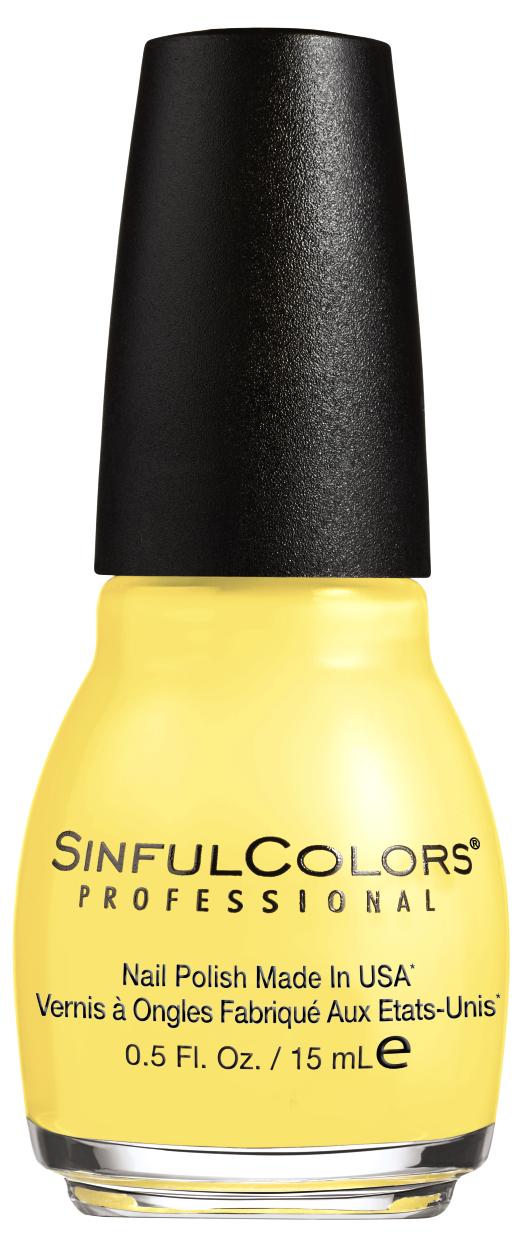 SINFULCOLORS - Professional Nail Polish, Yolo Yellow - 0.5 fl. oz. (15 ml) For Sale