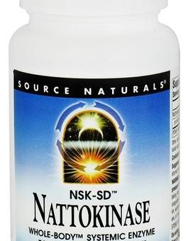 SOURCE NATURALS - Nattokinase 100 mg  - 60 Capsules Discount