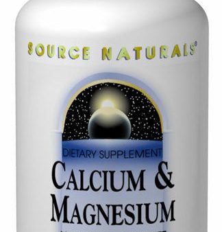 SOURCE NATURALS - Calcium-Magnesium Chelate (300 mg) - 100 Tablets Cheap