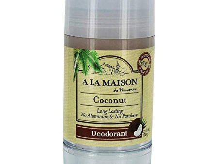 A LA MAISON - Coconut Deodorant - 2.4 oz (70 g) Hot on Sale