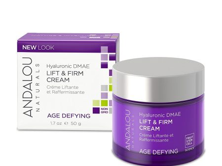 ANDALOU - Hyaluronic DMAE Lift & Firm Cream - 1.7 oz. (50 g) Online now