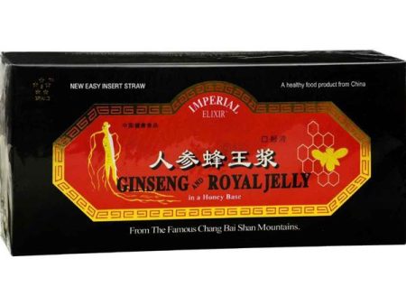 IMPERIAL ELIXIR - Ginseng and Royal Jelly Extract - 30 x 0.34 fl. oz. Bottles Discount