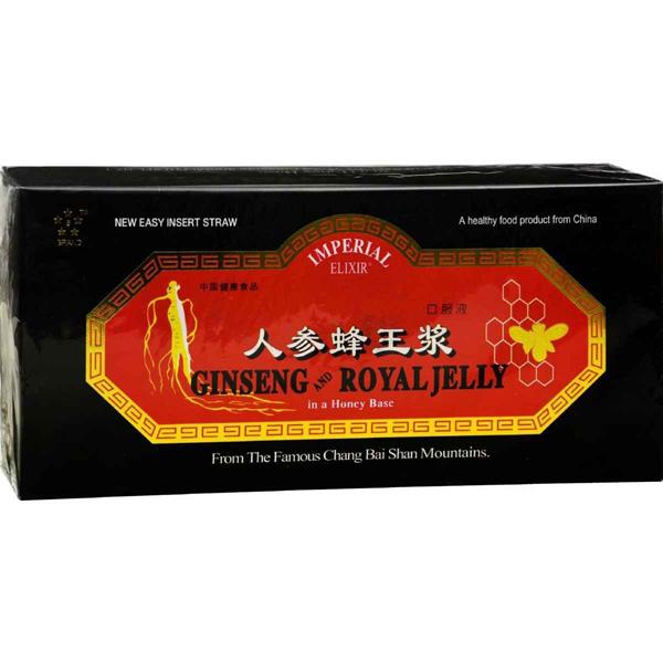 IMPERIAL ELIXIR - Ginseng and Royal Jelly Extract - 30 x 0.34 fl. oz. Bottles Discount